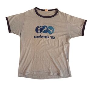 Vintage Stanfields Nationals '82 Ringer T-Shirt